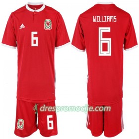 Wales Dres WILLIAMS 6 Dječji Domaći 2018/19 Kratkih Rukava